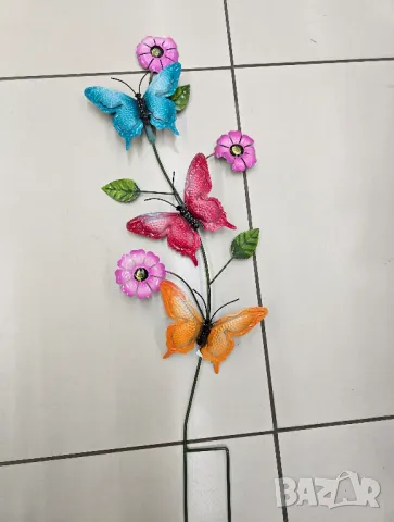 метални стикове декорация за градина, снимка 2 - Градински мебели, декорация  - 50040041