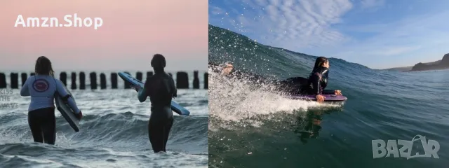 Надуваем бодиборд Q4Life дъска за сърф за хващане на вълни , снимка 10 - Водни спортове - 44373272