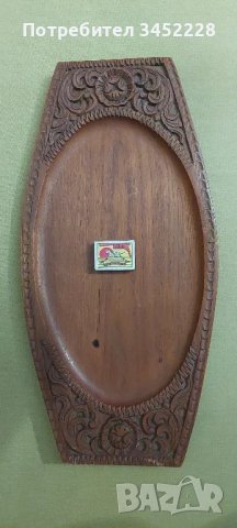 дърворезба пано поднос за ценители , снимка 2 - Пана - 49201257