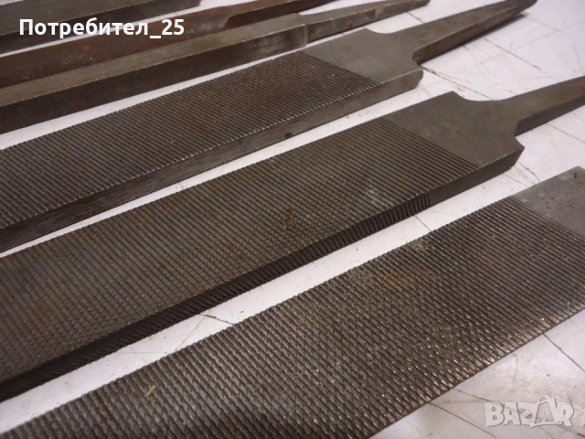 9 бр. шлосерски пили, снимка 4 - Други инструменти - 53117128