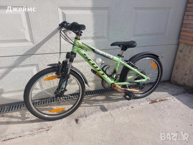 Детски алуминиев велосипед SCOTT/24 цола , снимка 2 - Детски велосипеди, триколки и коли - 52085058