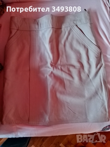 Къса кожена дамска пола, снимка 3 - Поли - 52751871