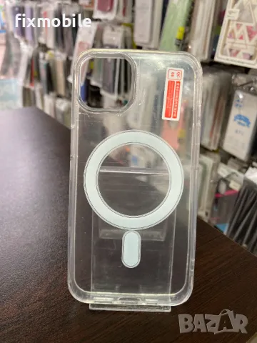 Apple iPhone 13 Силиконов кейс Mag Cover, снимка 1