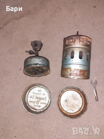 Стара бензинова печка,примус,котлон Juwel 34, снимка 4 - Други ценни предмети - 38455392