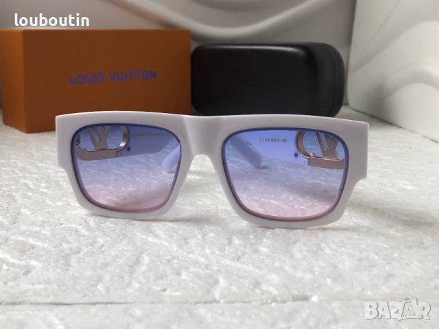 Louis Vuitton 2023 висок клас слънчеви очила унисекс бяло, снимка 4 - Слънчеви и диоптрични очила - 38947788