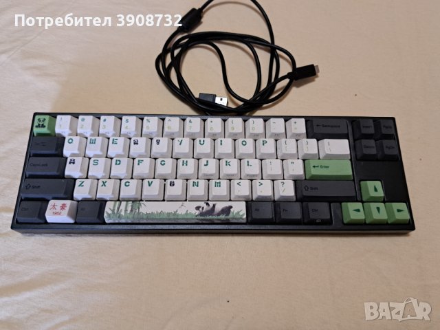 Клавиатура- Ducky x Varmilo Miya Pro Panda, снимка 4 - Клавиатури и мишки - 43227469