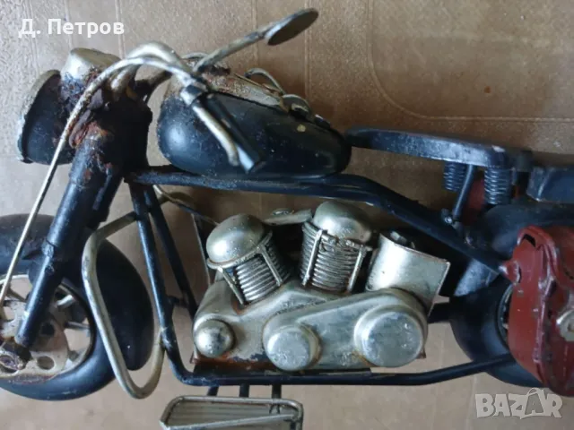 Ретро мотор за декорация, снимка 2 - Колекции - 47898674