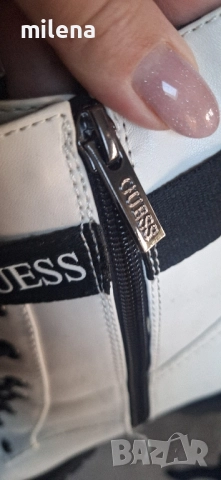 Guess нови оригинални боти UK5/38, 24.5см, снимка 6 - Дамски боти - 52340042