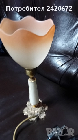ретро  лампа  барок, снимка 4 - Настолни лампи - 52668136