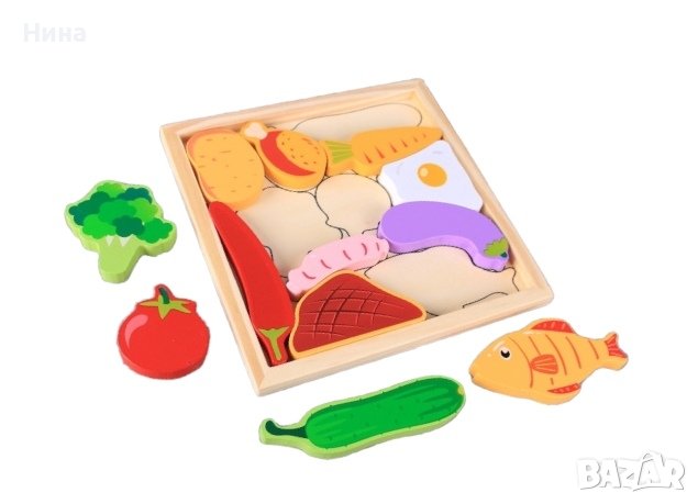 Стерео пъзел от дърво 