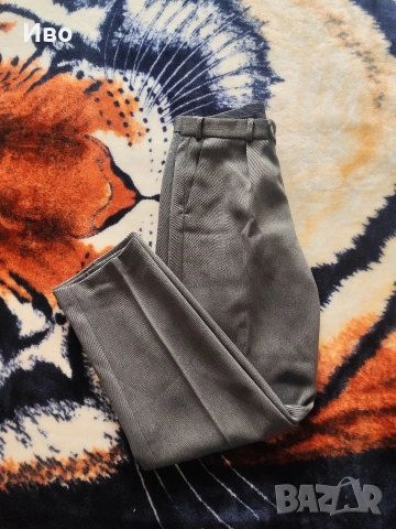 Зимен панталон - сив, М размер, снимка 3 - Панталони - 52651478