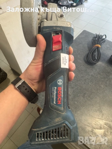 ъглошлайф Bosch GWS 180-Li, снимка 4 - Други инструменти - 53596131