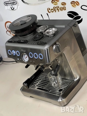 Кафемашина кафе автомат SAGE с гаранция, снимка 7 - Кафемашини - 51916292