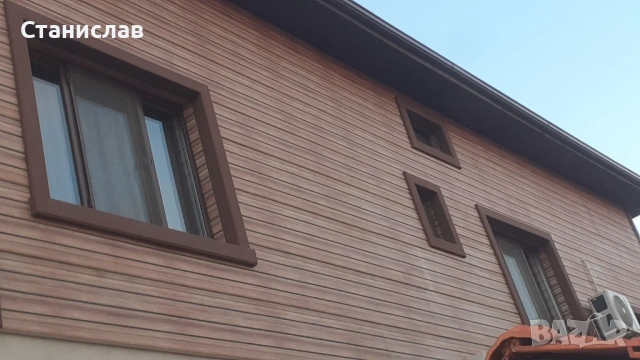 Дървесна Фасадна облицовка, снимка 8 - Облицовки - 53336536