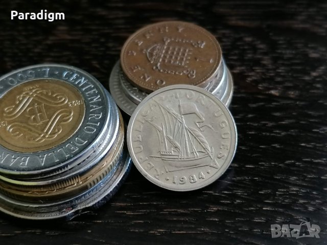 Монета - Португалия - 2.50 ескудо | 1984г., снимка 2 - Нумизматика и бонистика - 32970441
