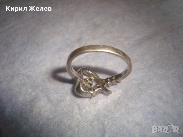 МНОГО КРАСИВ СКЪПОЦЕНЕН СРЕБЪРЕН АРТ ПРЪСТЕН СРЕБРО 925 с ФАСЕТИРАНИ ЦИРКОНИ 32433, снимка 12 - Пръстени - 38352312