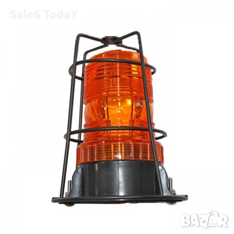 Сигнална лампа, маяк, 12V-110V, Оранжев