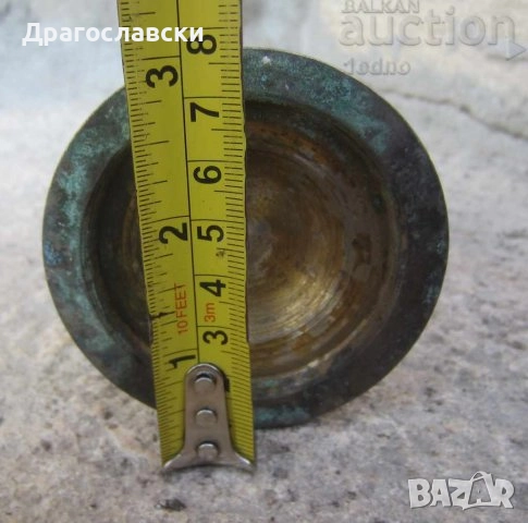 Стари свещници, свещник стар метален 24 см с момче фигура антика, снимка 12 - Антикварни и старинни предмети - 28874507