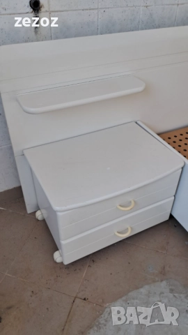 Спалня с две шкафчета 140х200, снимка 5 - Спални и легла - 51803859