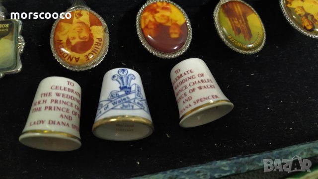 Колекционерски лот - сувенири - Кралската сватба - 1981г., снимка 5 - Антикварни и старинни предмети - 27255072