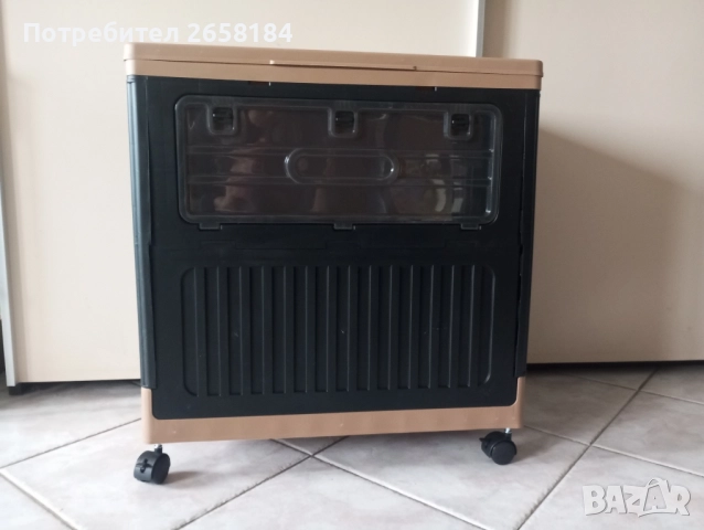 Голям кош за дрехи, инструменти с 3 врати. Нов.Шир.58см