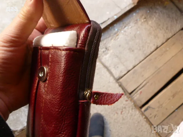 продавам Чанта за Телефон от естествена Кожа, снимка 11 - Чанти - 48980462