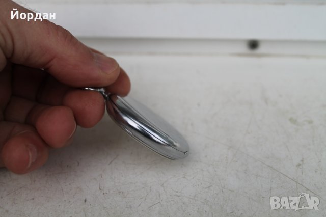 Джобен часовник ''Омега'' порцеланов циферблат 48 мм, снимка 5 - Колекции - 39376467