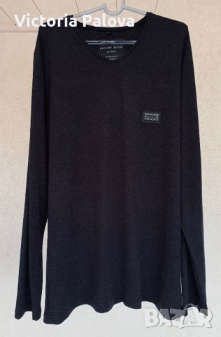 PHILIPP PLEIN  оригинал, мъжка блуза, снимка 10 - Блузи - 44846625