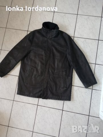 Кожено яке-естествена кожа, размер XL, снимка 5 - Якета - 43644267