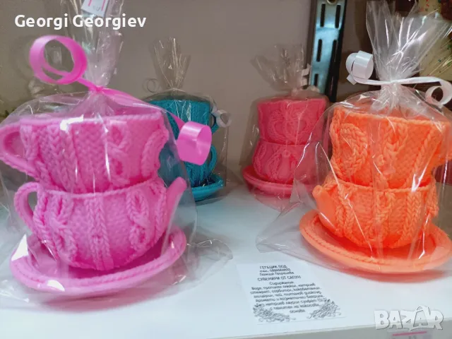 цветя изработени с глицеринов ароматен сапун , снимка 14 - Други - 50106300