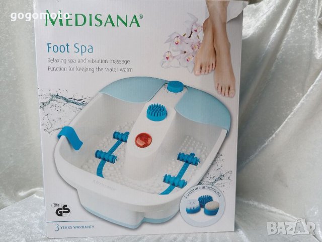КАТО НОВА Хидромасажна вана MEDISANA, уелнес, спа уред Ваничка, снимка 1