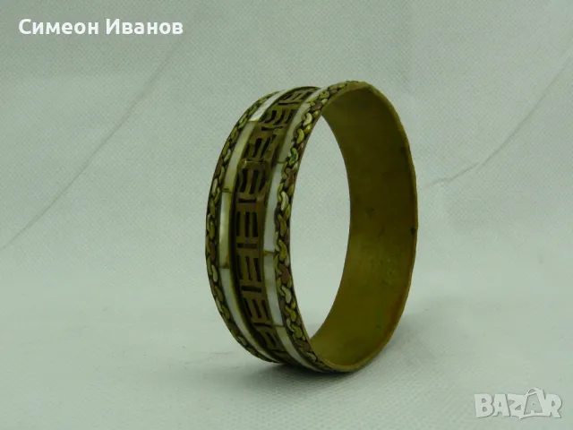 Стара месингова гривна #2292, снимка 1