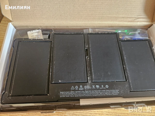 Продавам батерии за Macbook Air 13 A1377 A1466 A1496 A1369, снимка 2 - Части за лаптопи - 51343110