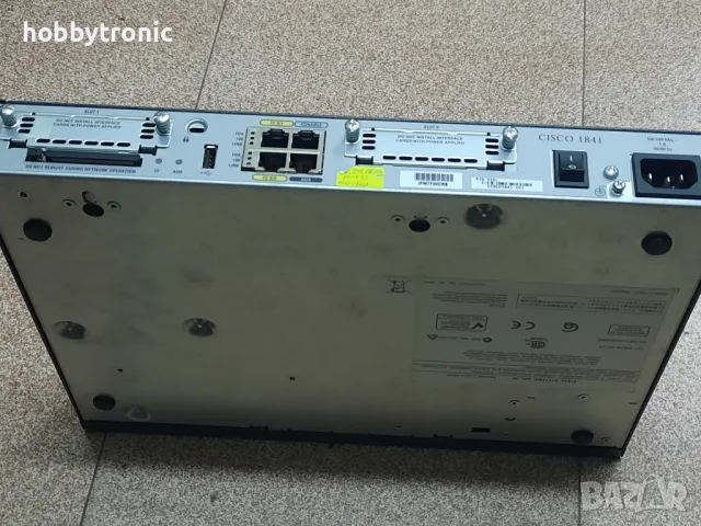 Cisco 1812, Cisco 1841 рутери, снимка 7 - Рутери - 49310171