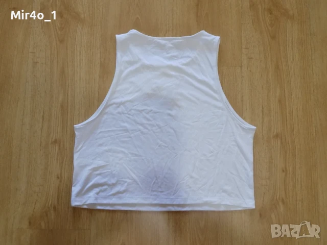 нов потник calvin klein ck тениска боди бюстие блуза фанела риза худи оригинален спорт дамски S, снимка 2 - Спортни екипи - 51288766