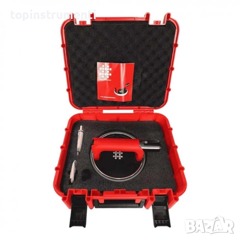 Вакуум вендуза, акумулаторна, SHIJING 6106, 2Ah, 178 мм, до 200 кг, с дисплей, в куфар, снимка 8 - Други инструменти - 52563584