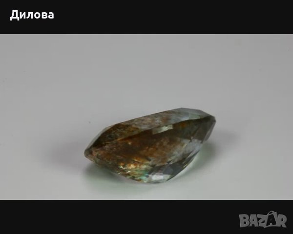 3,56 кт рядък син рутилов аквамарин, снимка 5 - Други - 43798525