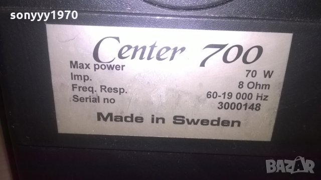jws center 700-38х17х15см-made in sweden-внос швеция, снимка 16 - Тонколони - 27604126