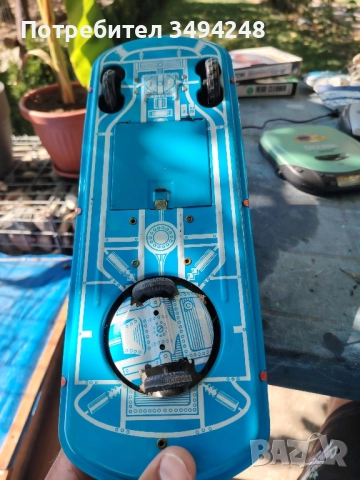 Стара ламаринена количка, снимка 2 - Колекции - 51462705