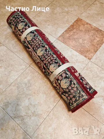 Оригинална Българска Супер Качествена Соц Персийска Пътека 1970те, 2,2 кв.м., снимка 3 - Пътеки - 48666276