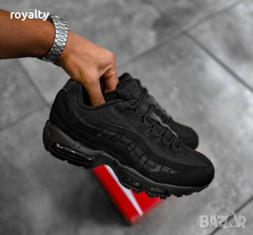Nike Air Max 95 Black мъжки маратонки , снимка 4 - Маратонки - 51625233