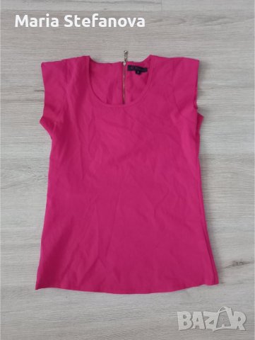 Цикламена блуза , снимка 1 - Тениски - 36755013