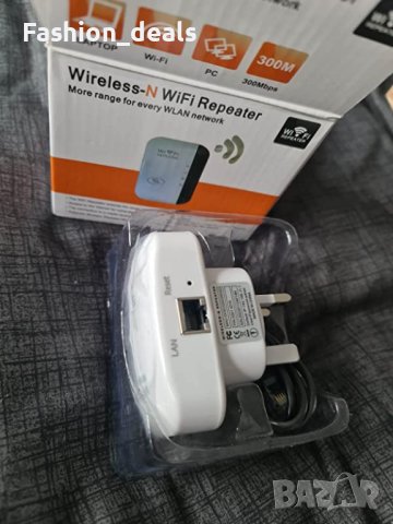 Нов WiFi усилвател за сигнал Интернет Антена разширител на обхват, снимка 8 - Мрежови адаптери - 40835160