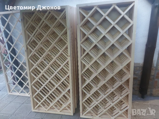 Декоративна дървена решетка, снимка 9 - Декорация за дома - 50956350