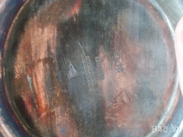 стар посребрен чайник, снимка 6 - Други ценни предмети - 38671723