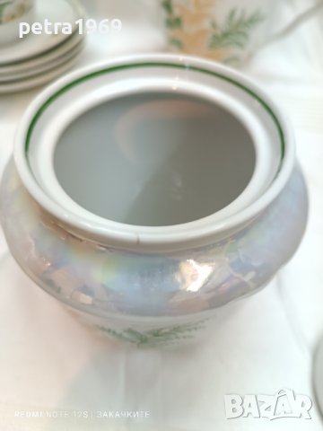 Руски порцеланов сервиз за чай, снимка 6 - Сервизи - 44113052