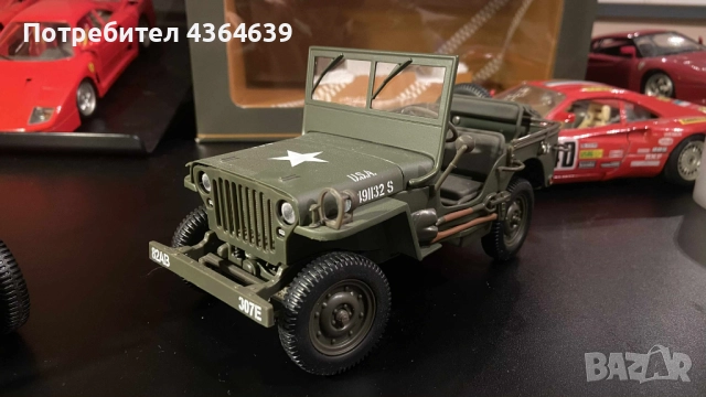 Willy's Jeep 1:18 Gate Autoart, UT Minichamps , снимка 9 - Колекции - 51937515