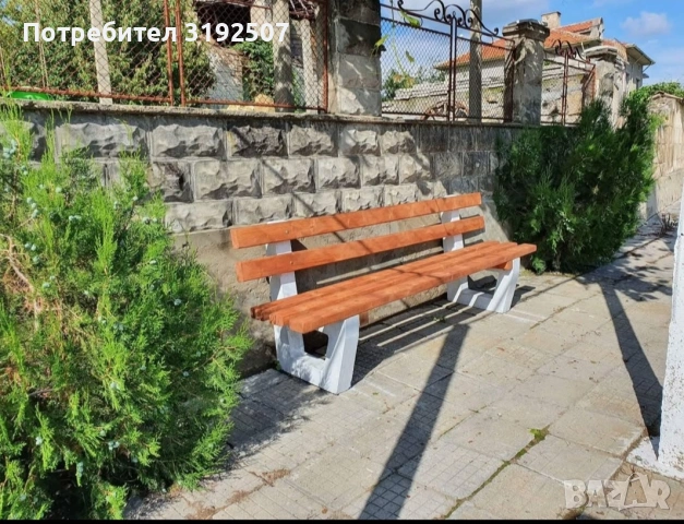 Крака за пейки от стоманобетон , снимка 2 - Градински мебели, декорация  - 53250608