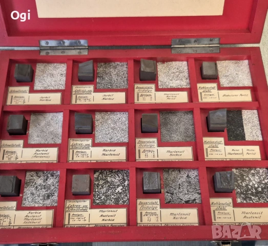 Оригинален немски учебен металографски комплект,JANUS, снимка 3 - Други машини и части - 53004827