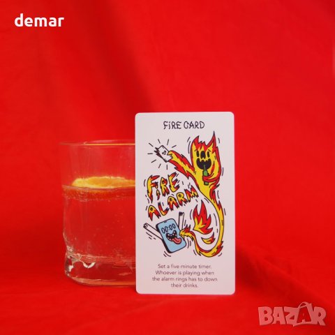  Парти игра с водоустойчиви карти Огненият пръстен, снимка 3 - Настолни игри - 43441795